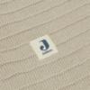 Jollein Deken Pure knit gevoerd met velvet - nougat (Gots/100% organisch katoen) - Afbeelding 3