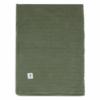 Jollein Deken Pure knit gevoerd met velvet - leaf green (Gots/100% organisch katoen) - Afbeelding 6