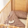 Jollein hoeslaken jersey - meadow - chestnut - Afbeelding 2