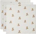 Jollein multidoek small 70x70 cm - teddy bear (3-pack) - Afbeelding 6