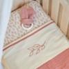 Jollein laken meadow - rosewood - Afbeelding 5
