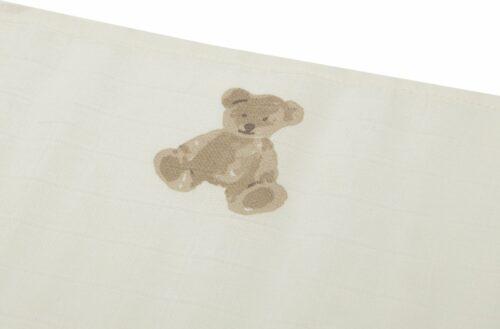 Jollein multidoek small 70x70 cm - teddy bear (3-pack) - Afbeelding 4