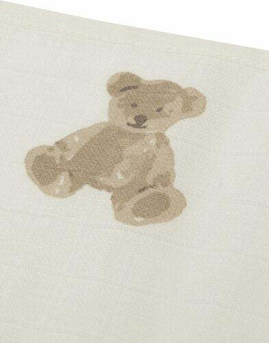 Jollein multidoek small 70x70 cm - teddy bear (3-pack) - Afbeelding 3