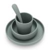 Jollein kinderserviesset dinerset siliconen (4-delig) - ash green