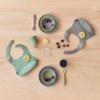 Jollein kinderserviesset dinerset siliconen (4-delig) - ash green - Afbeelding 4