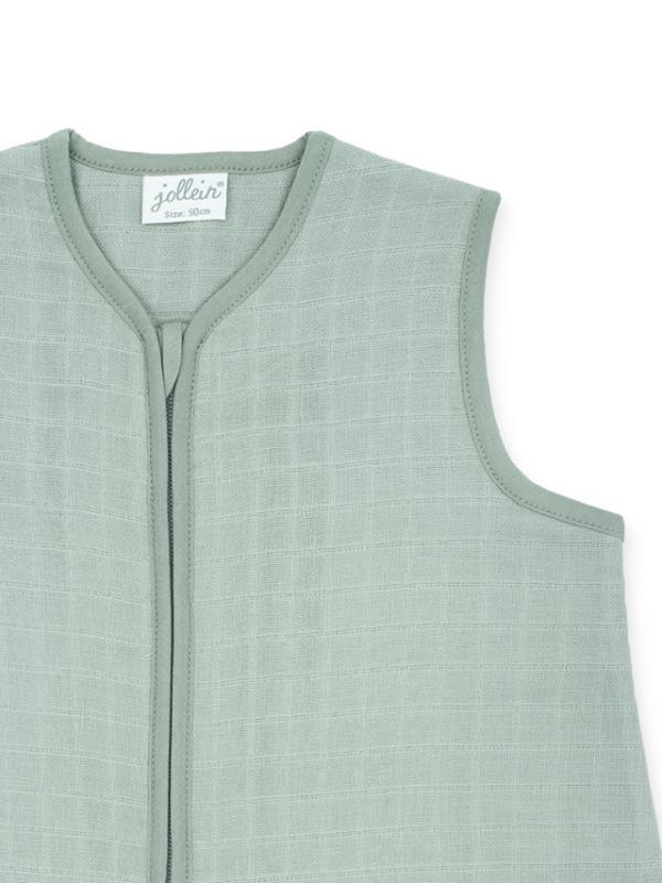 Jollein slaapzak zomer hydrofiel - ash green (0.5 tog)