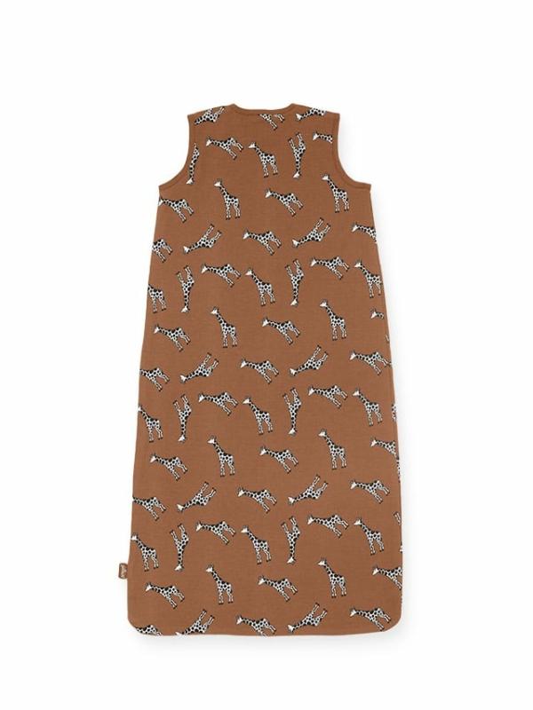 Jollein slaapzak zomer mouwloos giraffe - caramel (0.5 tog) - Afbeelding 2