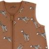 Jollein slaapzak zomer mouwloos giraffe - caramel (0.5 tog) - Afbeelding 3