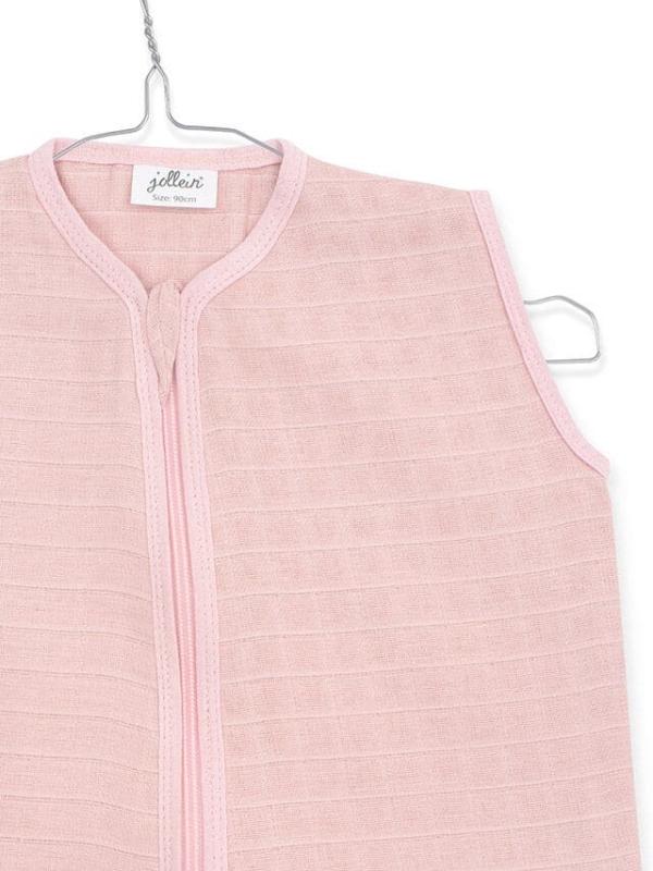 Jollein slaapzak zomer hydrofiel - pale pink