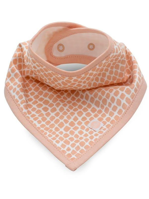 Jollein Slab bandana (2pack) snake - pale pink