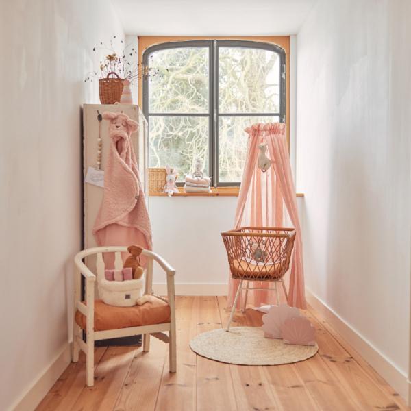 Jollein Sluier vintage 155cm - pale pink - Afbeelding 2