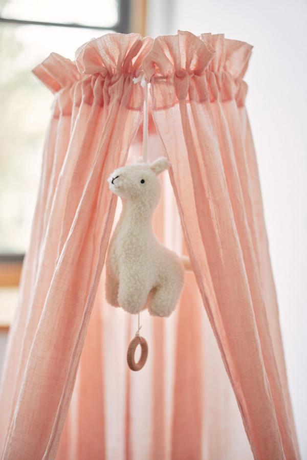 Jollein Sluier vintage 155cm - pale pink - Afbeelding 5