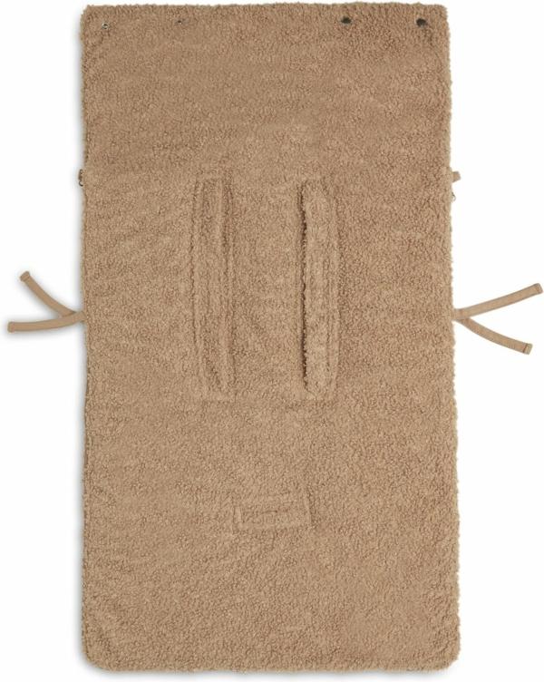 Jollein Voetenzak voor Autostoel Boucle - Biscuit - Afbeelding 7
