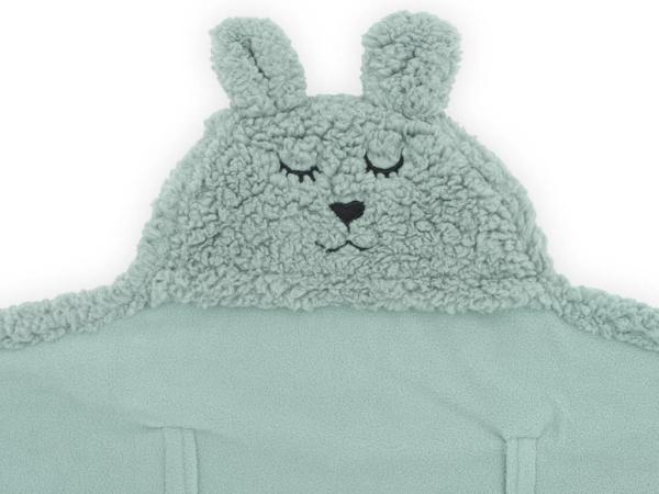 Jollein Wikkeldeken Bunny - ash green - Afbeelding 2