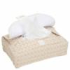 koeka hoes voor babydoekjes Antwerp - Sand - Afbeelding 4