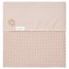 Koeka deken wafel flanel antwerp - grey pink