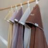 Koeka omslagdoek Antwerp wafel/badstof - Hazel - Afbeelding 4