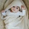 Koeka omslagdoek teddy vik - sand - Afbeelding 3