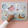 Little Dutch Voelpuzzel Flowers & Butterflies - Afbeelding 2