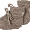 Noppies slofjes Nelson- Taupe Melange (one size)
