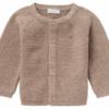 Noppies gebreid Vest Naga - taupe melange