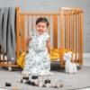 Jollein slaapzak zomer hydrofiel safari - grey - 70 cm (0.7 tog) - Afbeelding 3