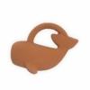 Jollein Bijtring Whale - Caramel - 100% natuurlijk rubber - Afbeelding 3