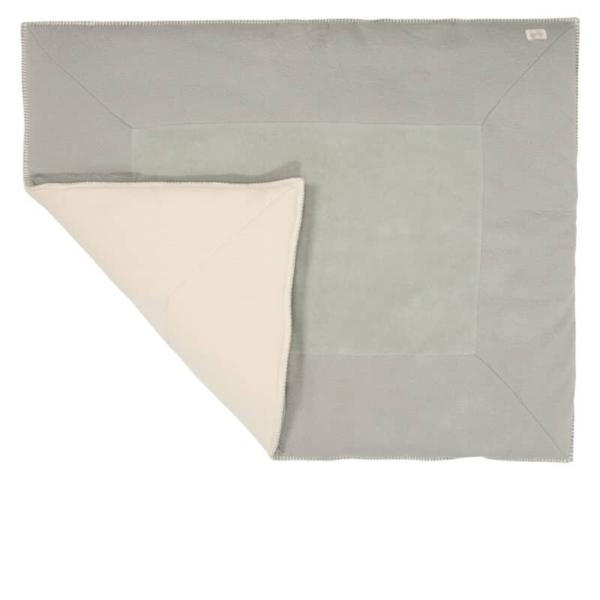 Koeka boxkleed Runa leaf/warm white 80x100