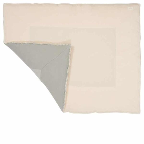 Koeka boxkleed Runa leaf/warm white 80x100 - Afbeelding 2