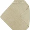 Meyco badcape  badstof Ruffle- sand - 80x80cm