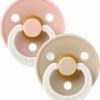 BiBS - Glow in the Dark - Fopspeen - Anatomisch - blush glow / vanilla glow - Afbeelding 3