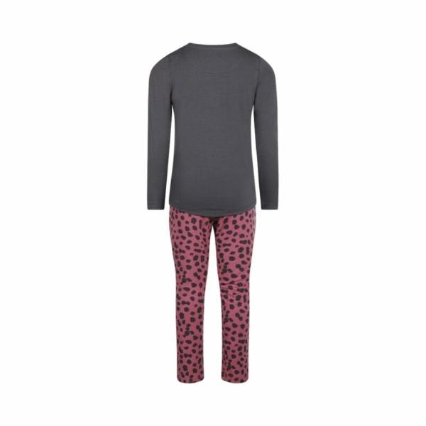 Charlie Choe Meisjes Pyjama Set Donkergrijs Cassis Husky S49000 - Afbeelding 2
