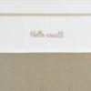 Meyco Laken Hello world - sand