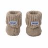 Lodger Babyslofjes Newborn Slipper Knit Cotton 0-6 maanden - Beige - Afbeelding 2