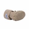 Lodger Babyslofjes Newborn Slipper Knit Cotton 0-6 maanden - Beige - Afbeelding 3