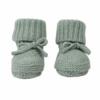 Lodger Babyslofjes Newborn Slipper Knit Cotton 0-6 maanden - silk