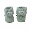 Lodger Babyslofjes Newborn Slipper Knit Cotton 0-6 maanden - silk - Afbeelding 2