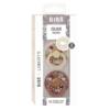 BiBS - liberty - fopspeen - Anatomisch - chamomile lawn woodchuck mix - Afbeelding 2