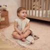 Jollein  Baby Slaapzak Jersey  Ajour - Nougat (0.5 tog) - Afbeelding 3