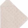 Jollein Badcape Badstof 75x75cm Nijntje Jacquard - Nougat