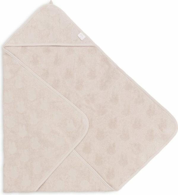Jollein Badcape Badstof 75x75cm Nijntje Jacquard - Nougat