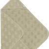 Jollein Badcape Badstof 75x75cm Nijntje Jacquard - Nougat - Afbeelding 10