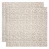 Jollein Hydrofiele Doek Large 115x115cm - retro flowers (2 Stuks)