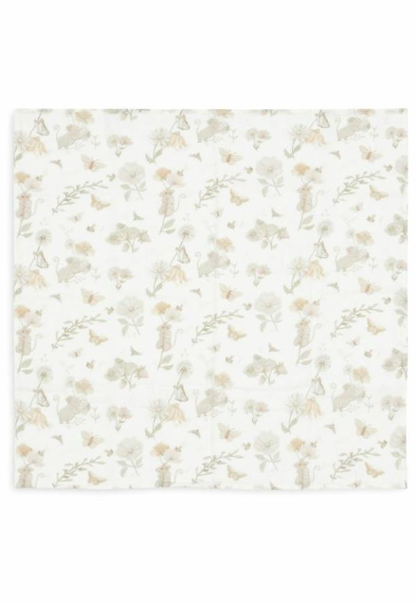 Jollein Hydrofiele Doek Small 70x70cm - twig - olive green ( 3 stuks) - Afbeelding 30
