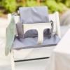 Jollein Stoelverkleiner meegroei voor triptrap - Kussenset - uni storm grey - Afbeelding 2