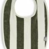 Jollein Slab Stripe Terry - Leaf Green - 2 Stuks - GOTS - Afbeelding 2