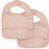 Jollein Slab Waterproof Snake - Pale Pink - 2 Stuks