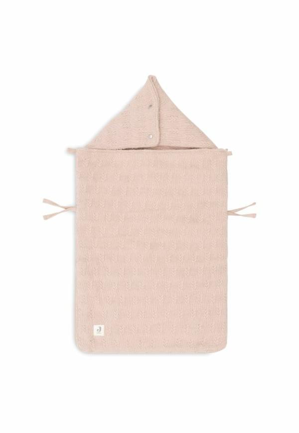 Jollein Voetenzak voor Autostoel Kinderwagen Grain Knit - Wild Flower - Afbeelding 5