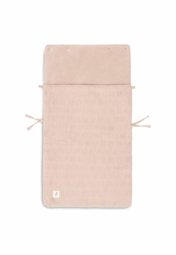 Jollein Voetenzak voor Autostoel Kinderwagen Grain Knit - Wild Flower - Afbeelding 2