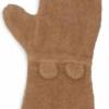 Jollein washand ears badstof - caramel